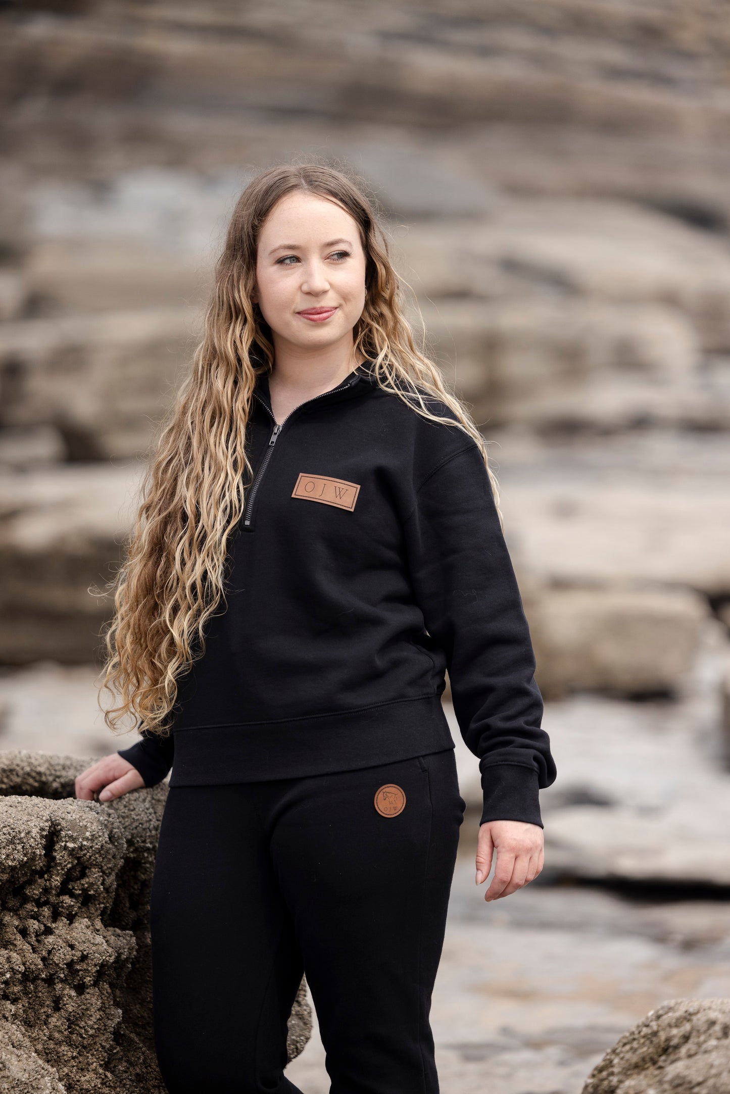 OJW Women's Half Zip Crew